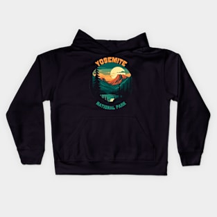 Yosemite National Park Kids Hoodie